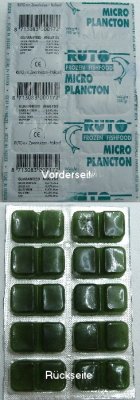 Rutos Blister Plankton Grün Micro 100g